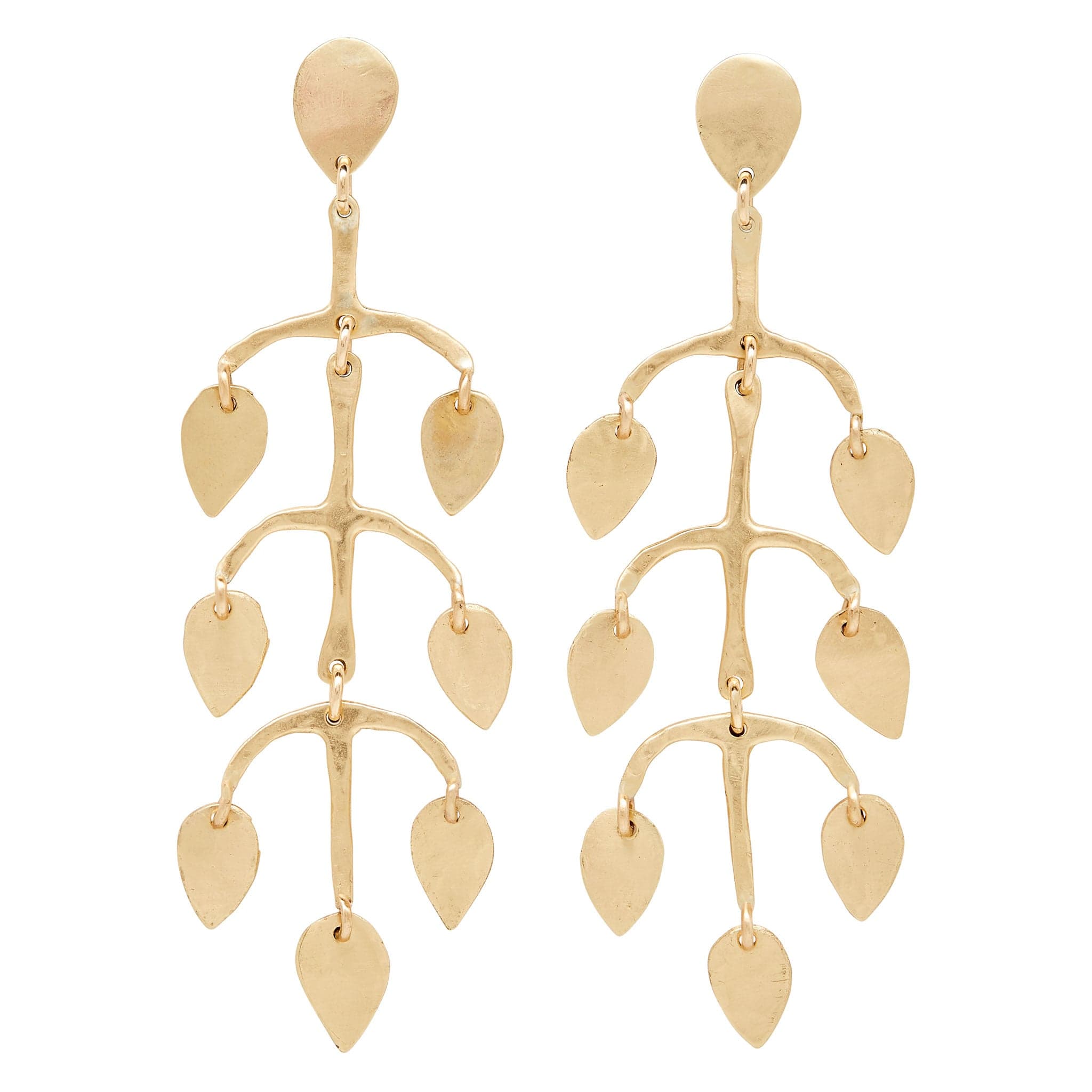 Willow Bronze Chandelier Earrings