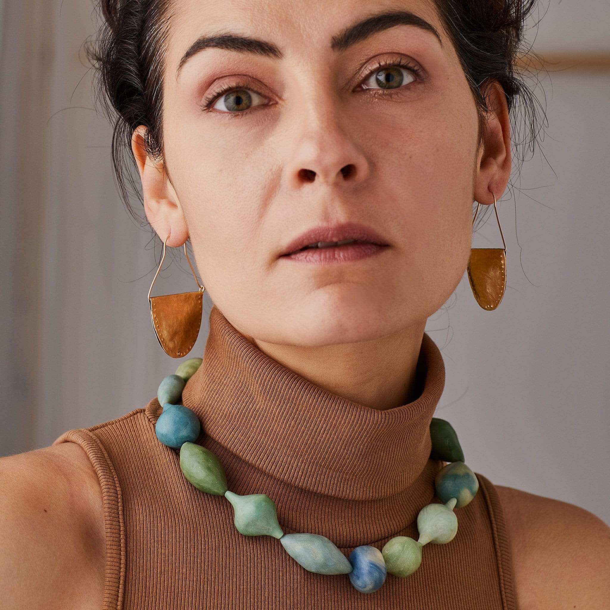 round druzy earrings – julie barkan jewelry