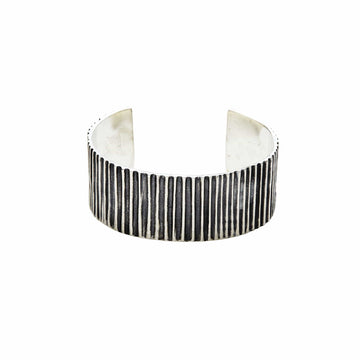 Bracelet CASCADE STERLING SILVER CUFF BRACELET CASCADE STERLING SILVER CUFF BRACELET JCB102 Julie Cohn Design Artisan Bronze Jewelry Handmade