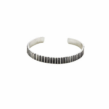 Bracelet CASCADE STERLING SILVER PETITE CUFF BRACELET CASCADE STERLING SILVER PETITE CUFF BRACELET JCB103 Julie Cohn Design Artisan Bronze Jewelry Handmade