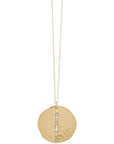 ORBIT BRONZE PENDANT NECKLACE