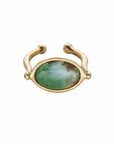 SATURN JADE SATURN JADE Julie Cohn Design Artisan Bronze Jewelry Handmade