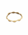 Julie Cohn Design Jewelry Seaweed Bronze Band  JCR95  Artisan Bronze Jewelry Handmade in the USA